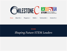 Tablet Screenshot of milestonec.com